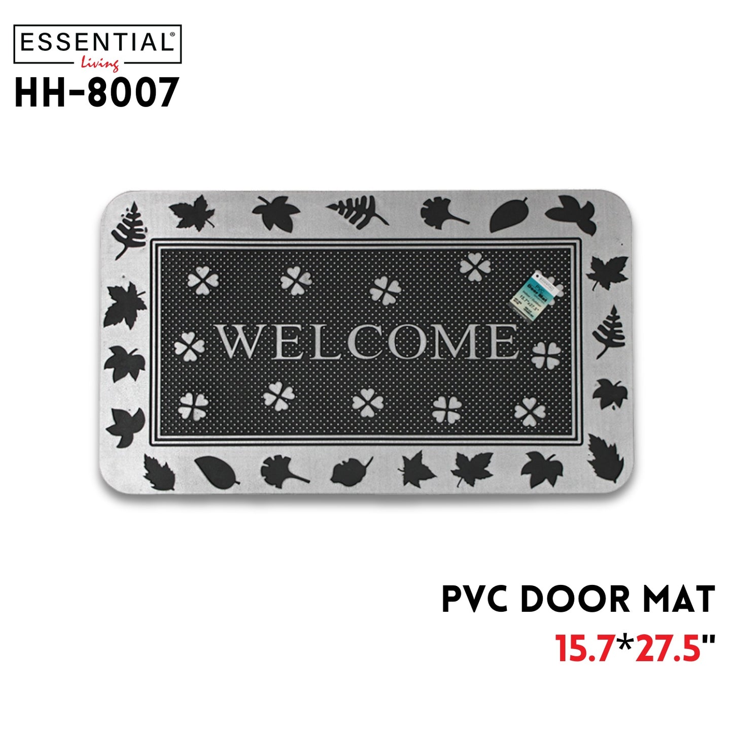 Door Mat 15.75"X27.55" Pvc 1650G