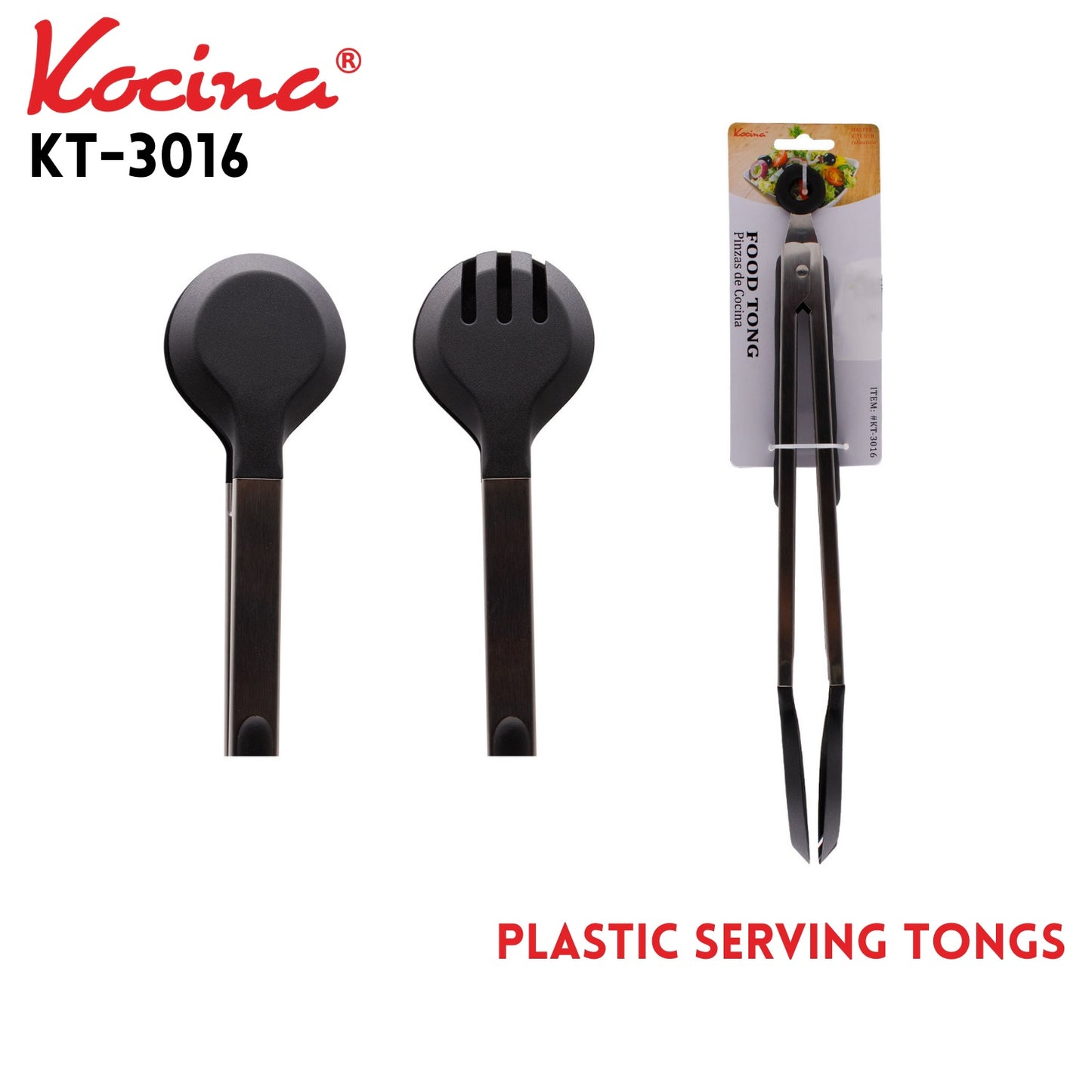 Serving Tongs Plastic