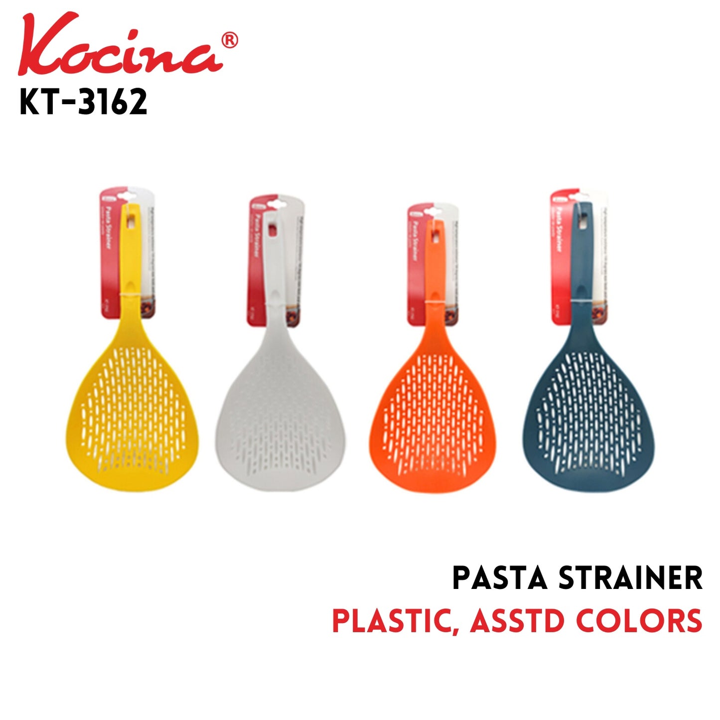 Pasta Strainer assorted colors