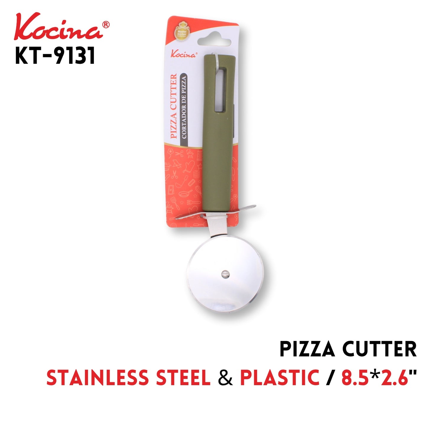 Pizza Cutter 8.5"X2.6"