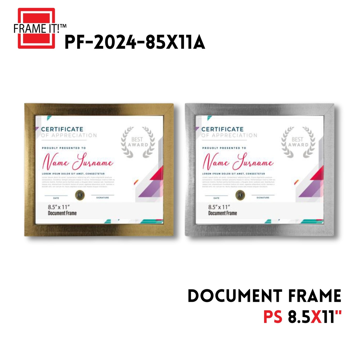 PS Document Frame 8.5x11"
