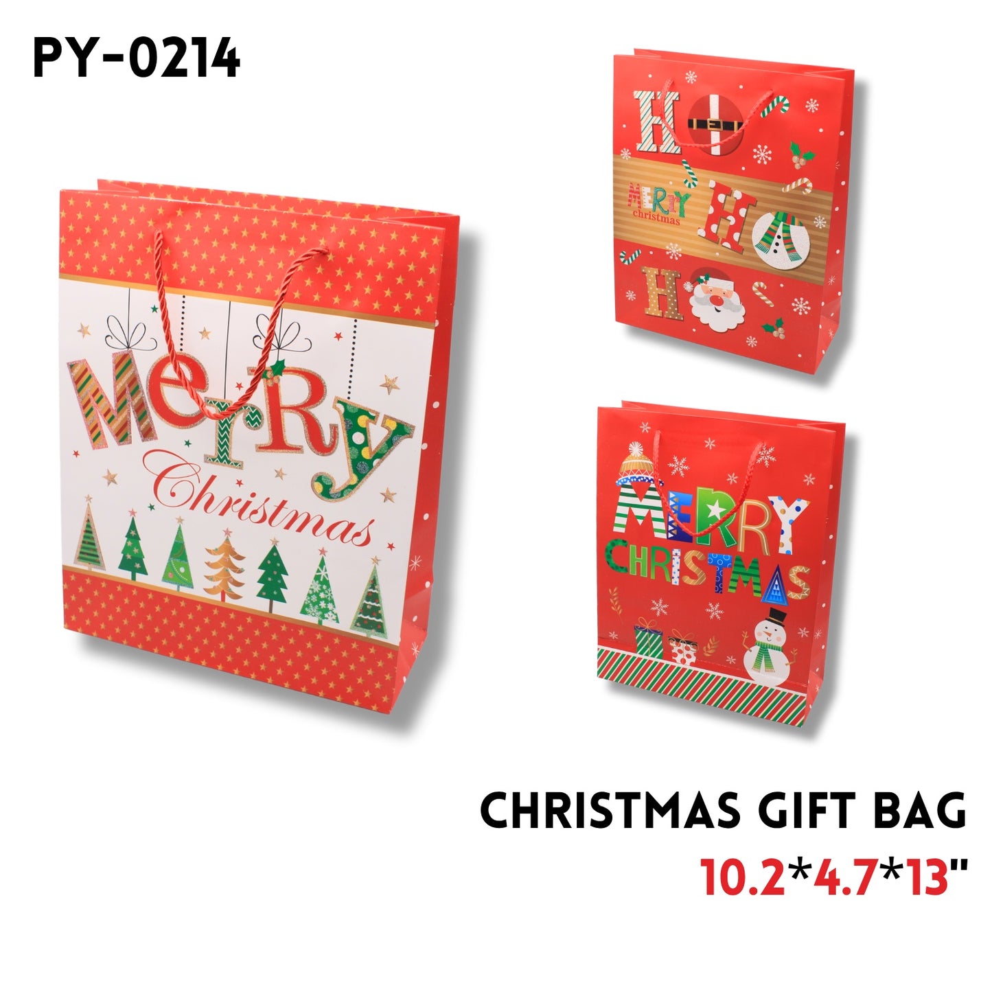 Gift Bag 10.2"x4.7"x13"
