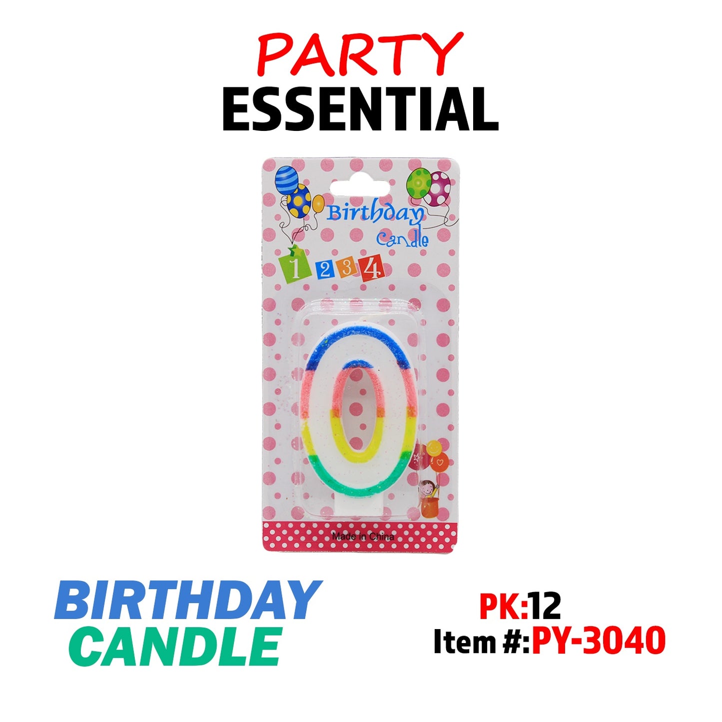 Birthday Candle 0