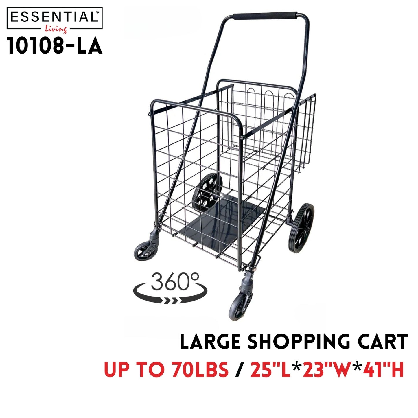Large Shopping Cart, 102.5x59x57.5cm
