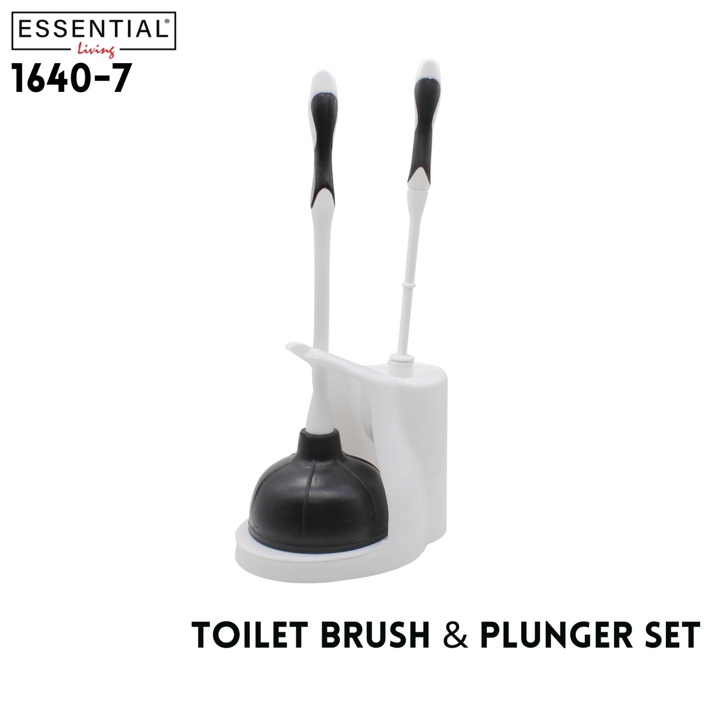 Toilet Brush & Plunger Set