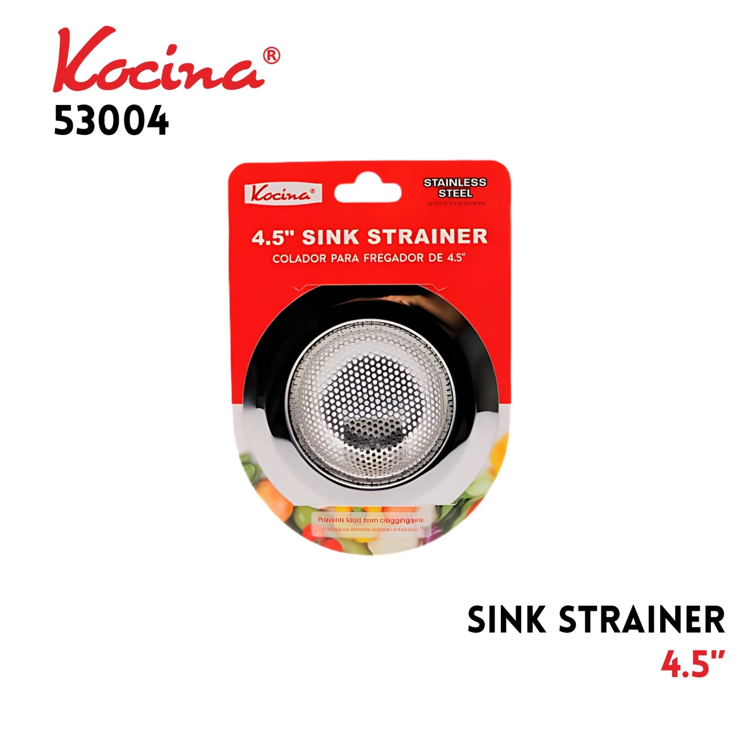 Sink Strainer 4.5"