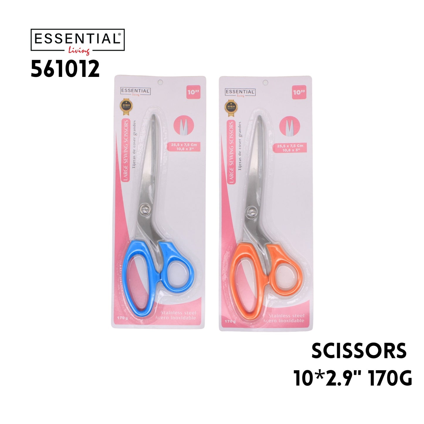 10" Scissors,10"x2.9",170g