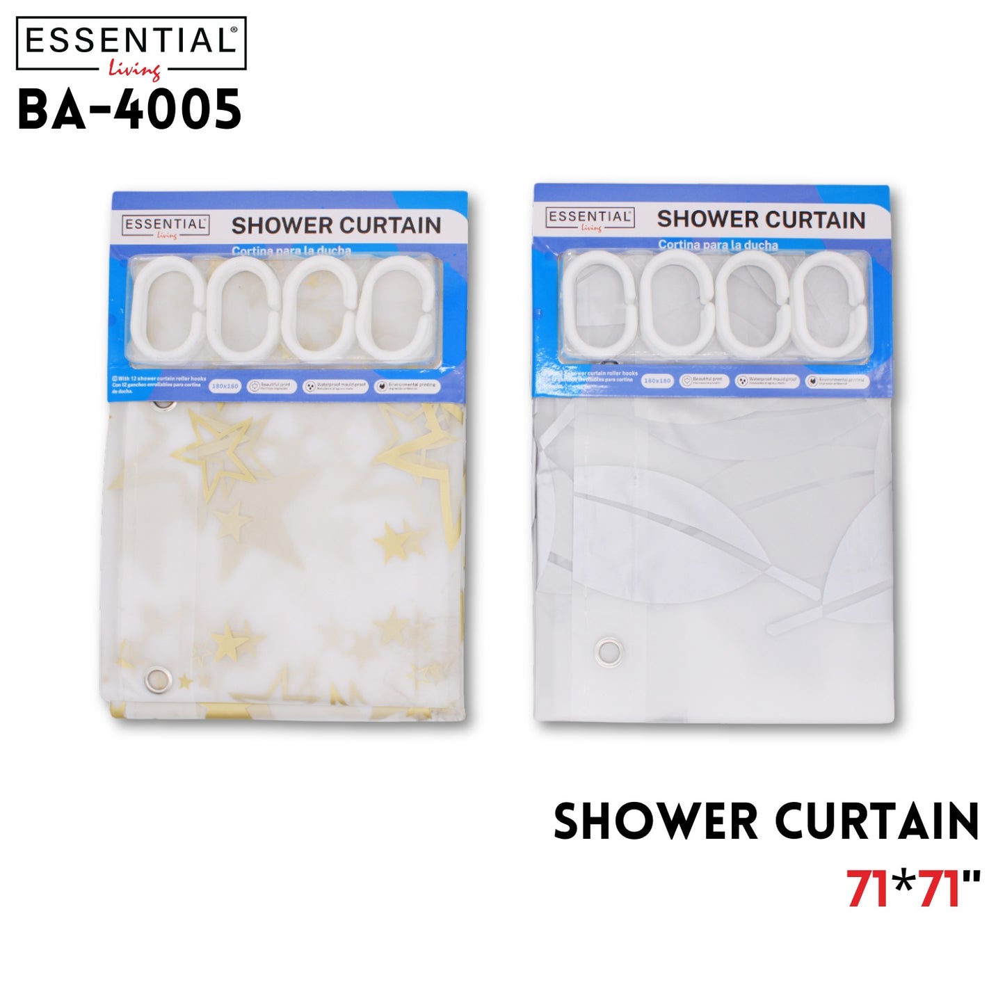 Shower Curtain 71"*71"