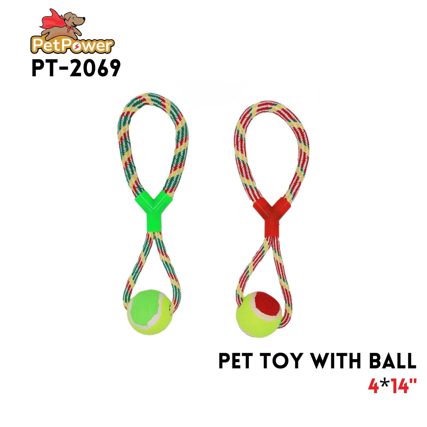 Pet Toy 4 x 14"
