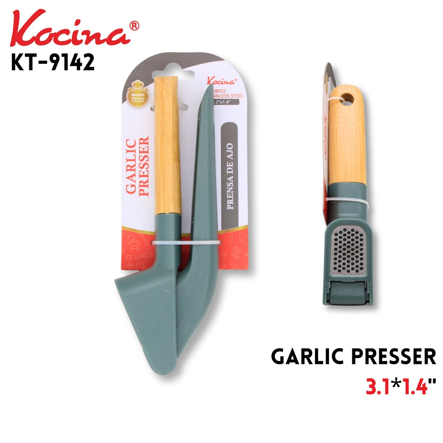 Garlic Presser 3.1*1.4Inch