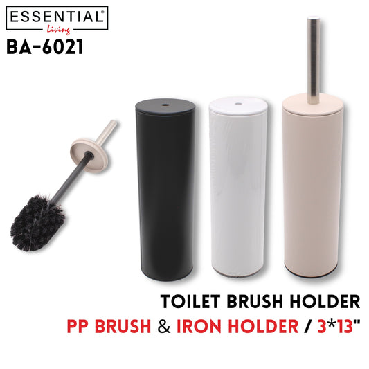 Toilet Brush Holder,pp brush,iron holder,3color assted,3"x3"