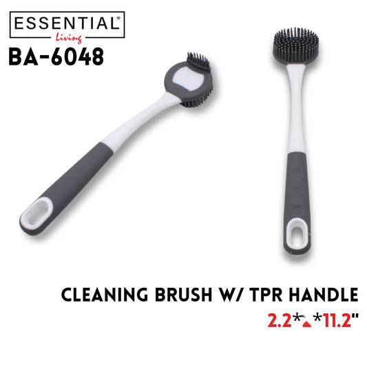 Cleaning Brush With Tpr Handle 2.2*2*11.2" Inch