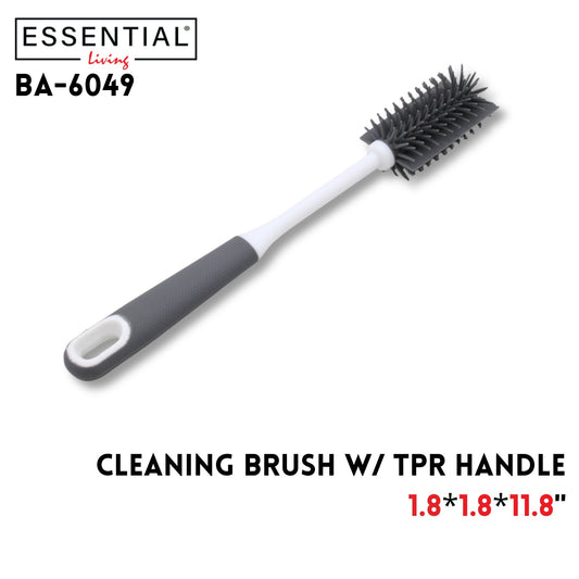 Cleaning Brush With Tpr Handle 1.8*1.8*11.8" Inch