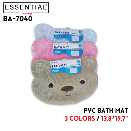 Bath Mat 13.8"x19.7", PVC