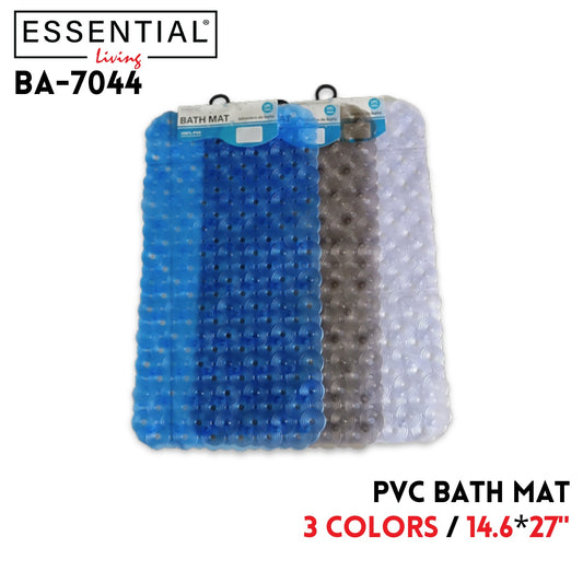 Bath Mat 14.6"x27",6 Colors,PVC