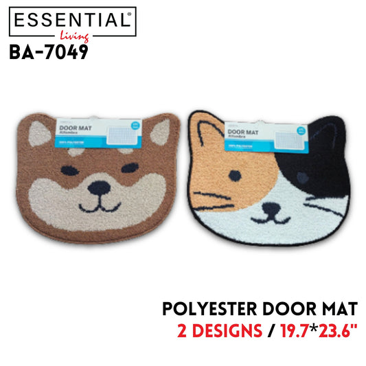 Door Mat 19.7"x23.6", 4 Colors, PVC