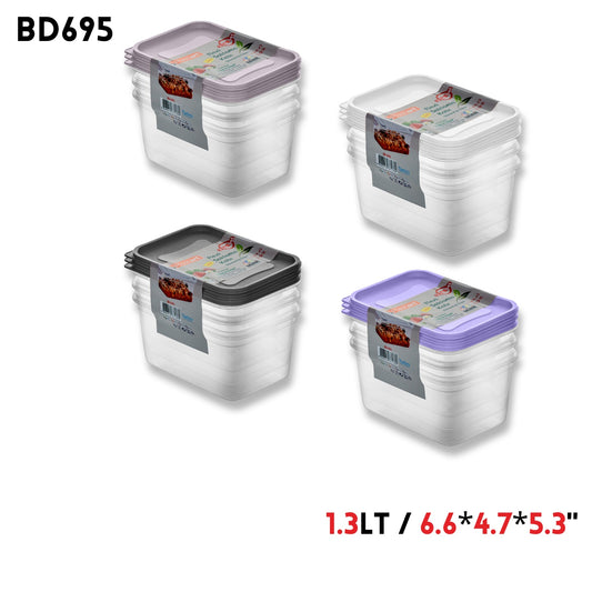 Flexi Box 3Piece Set No: 2  (1.3 L)