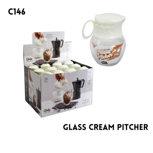 Glass Cream Pitcher 7.1oz