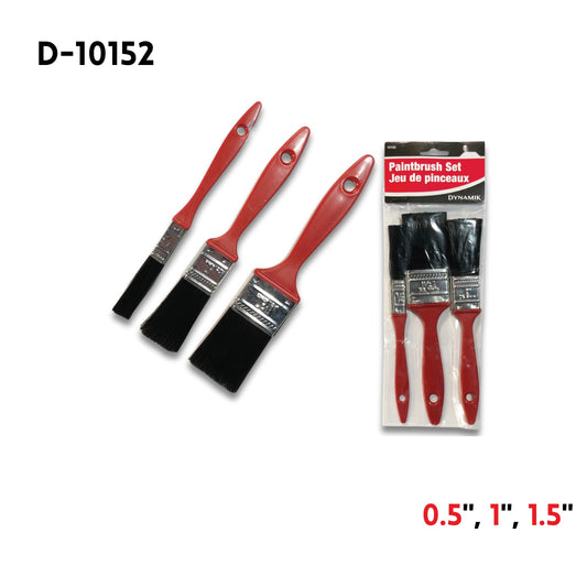 3Pc. Assorted Paintbrush