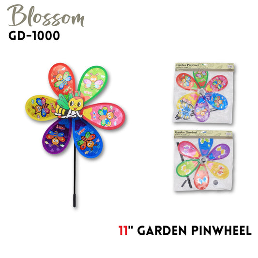 11" Garden Pinwheel