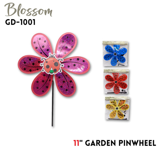 11" Garden Pinwheel