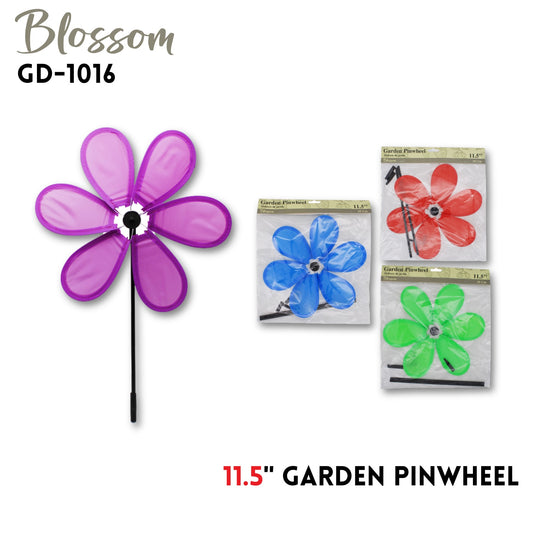 11.5"Garden Pinwheel