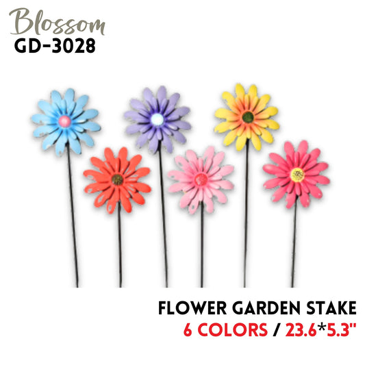 Flower Garden Stake, 23.6"*5.3", 4 colors