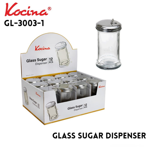 Glass Sugar Dispenser in PDQ