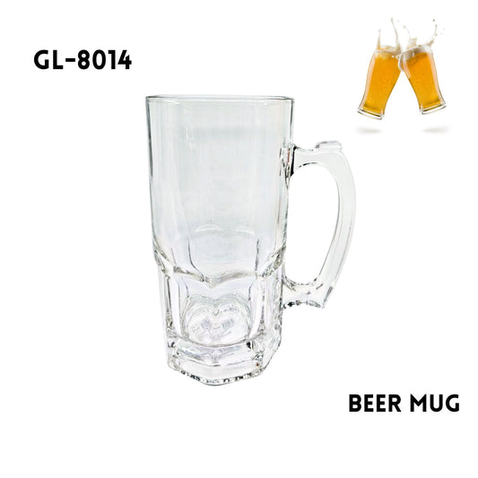 Beer Mug, D4"xH8",1050ml (35.5oz) ,Glass