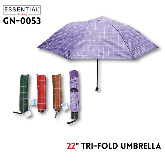 22" Tri-Fold Umbrella