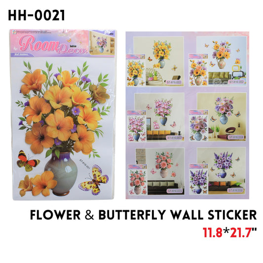 Wall Sticker 11.8"x21.7"
