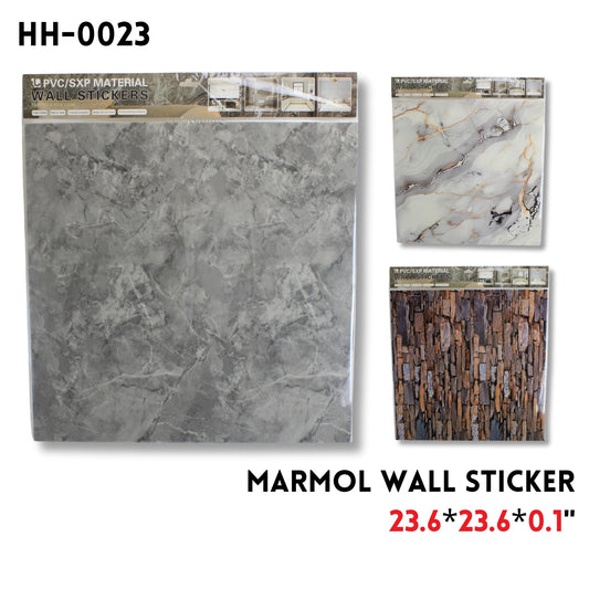 Wall Sticker 23.6"x23.6"x0.1"