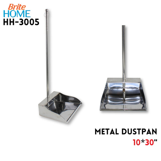 Dustpan, Metal, 26"x10"