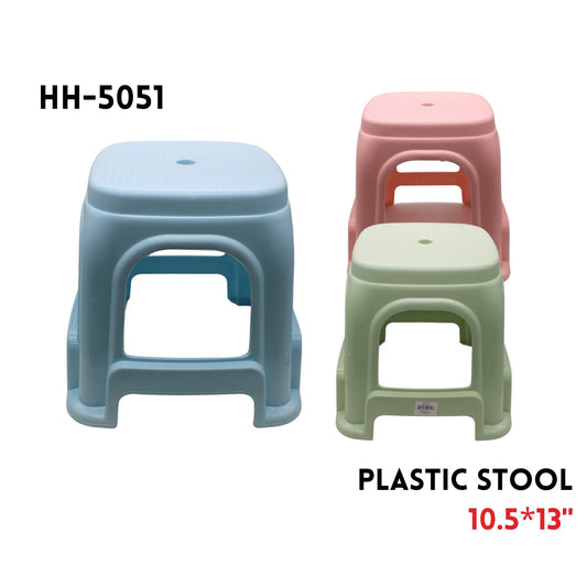 Plastic Stool 10.5"x13", PP