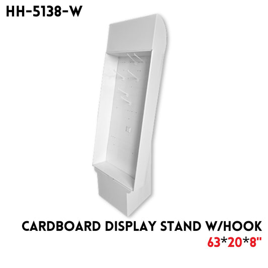 W Cardboard Display Stand W/Hook, 63"*20"*8"