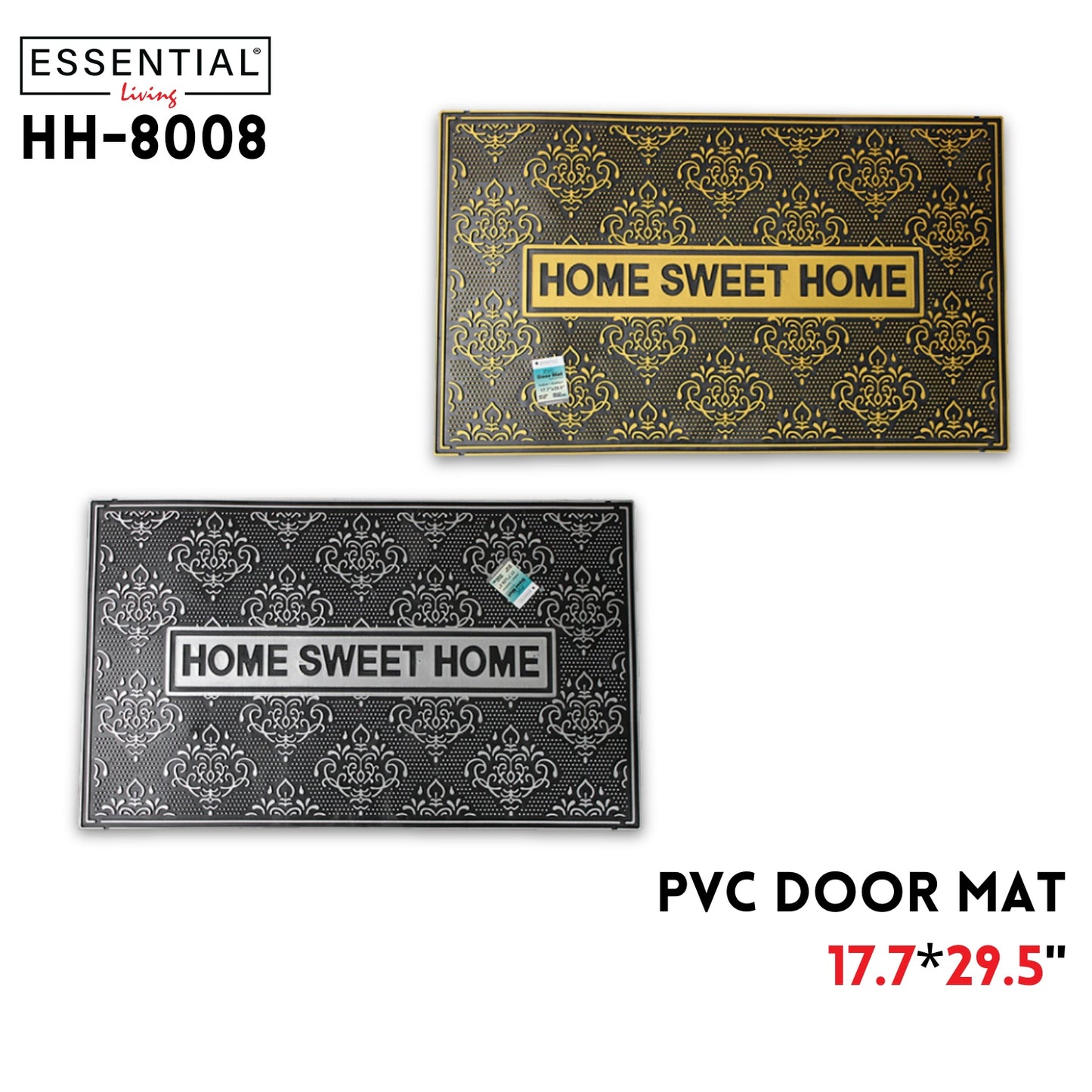 Door Mat 17.71"X29.52" Pvc 1600G