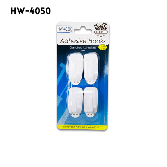 4pk Damage Free Adhesive Hooks