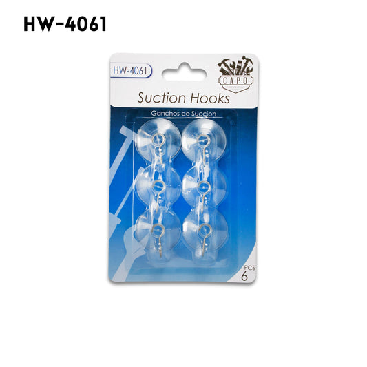 6pk Suction Hook