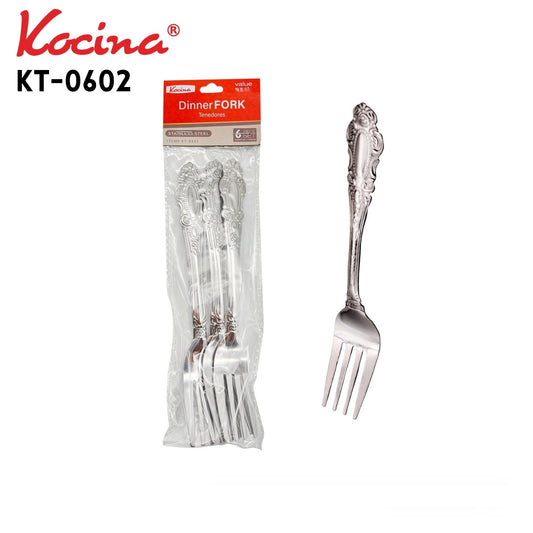 S/S 6ct Dinner Fork