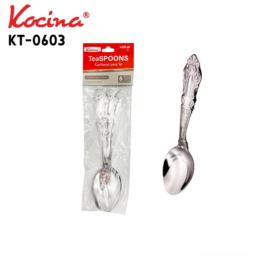S/S 6ct Spoon Tea