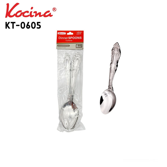 S/S 6ct Small Soup Spoon