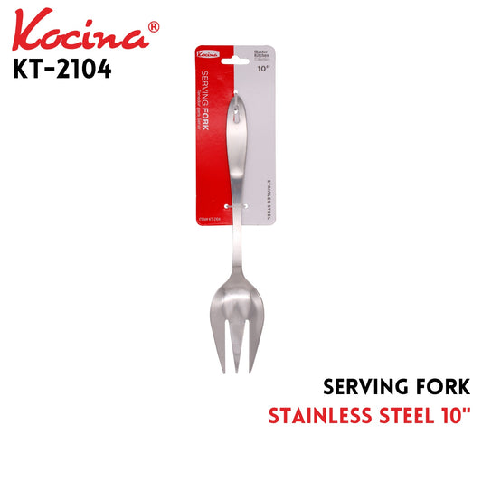 S/S Serving Fork 10"
