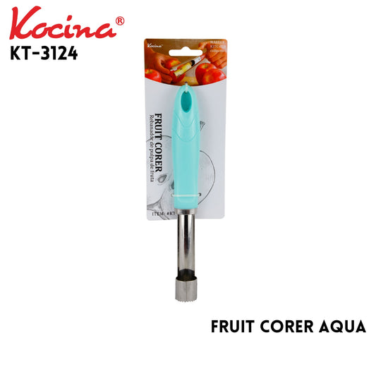 Fruit Corer Aqua