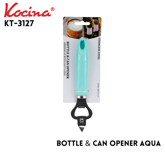 Bottle & Can Opener Aqua
