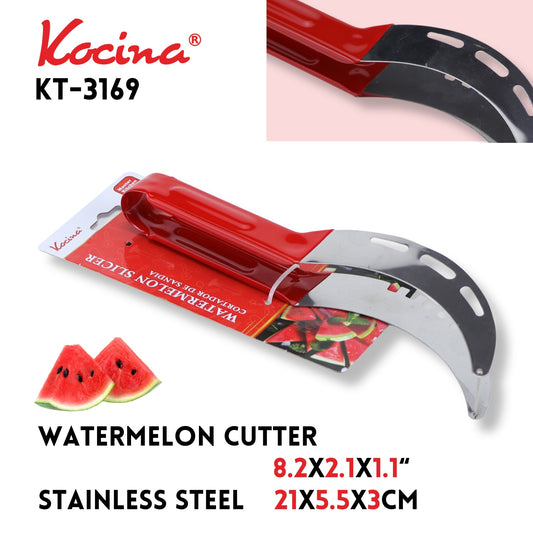 Watermelon Cutting,S/S mirror polish 21x5.5x3cm
