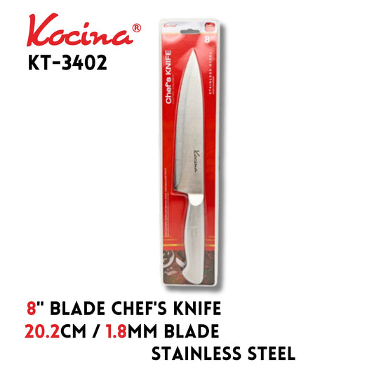 8" Chef'S Knife,1.8Mm,S/S Blade, 20.2Cm
