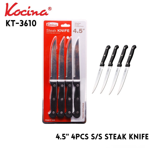 4pcs. S/S Steak Knife/ 5966-4