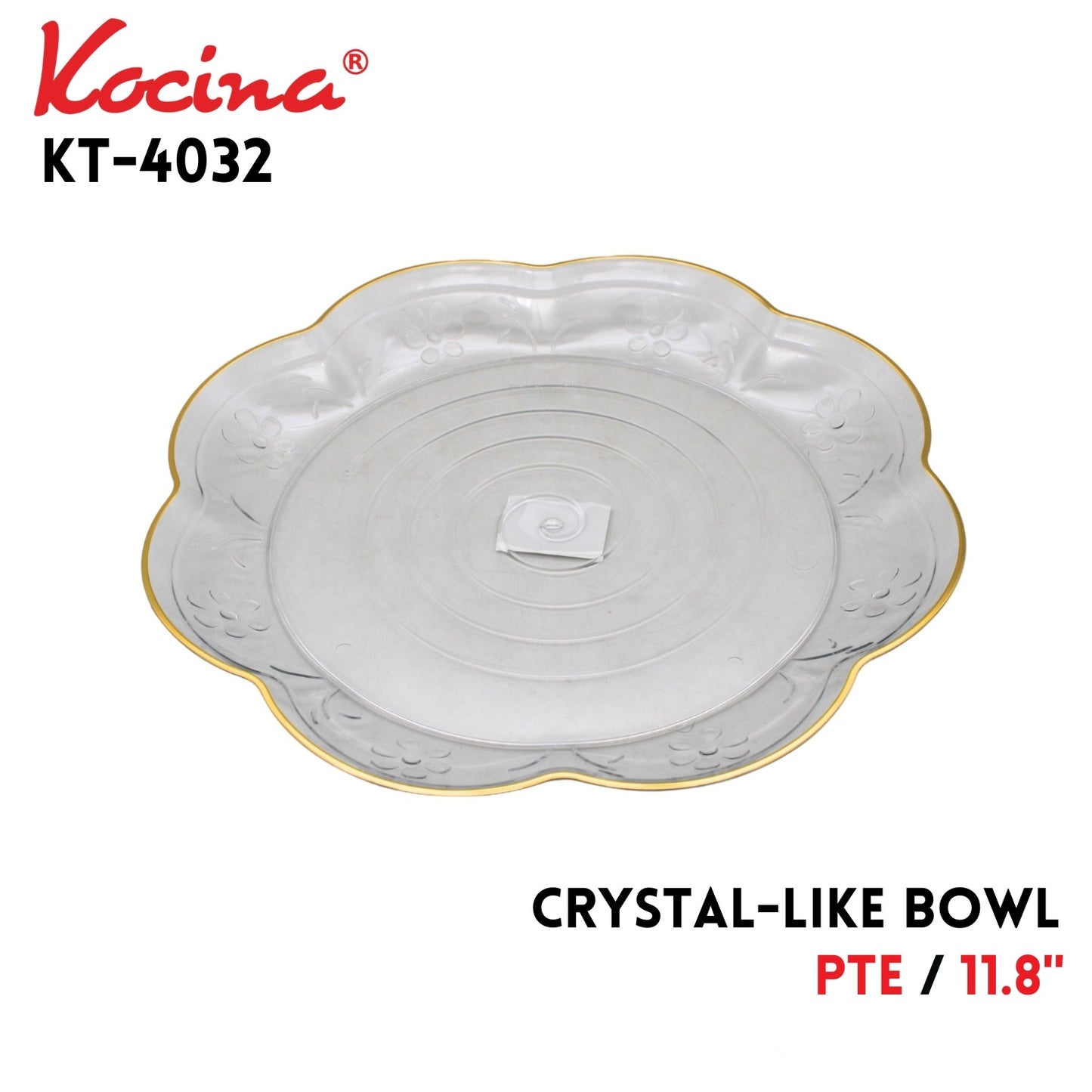Crystal-like Bowl 11.8",PTE