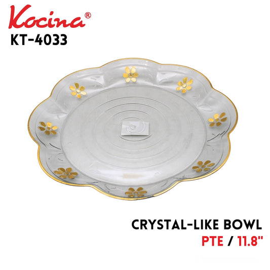 Crystal-like Bowl 11.8",PTE