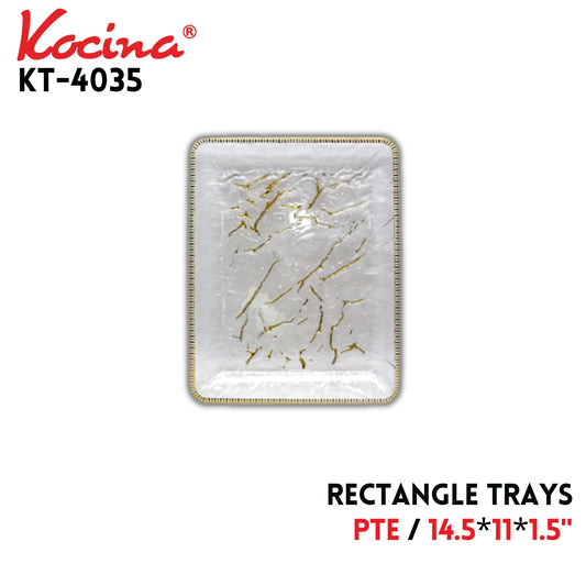 Rectangle Trays, 14.5"x11"x1.5", PTE